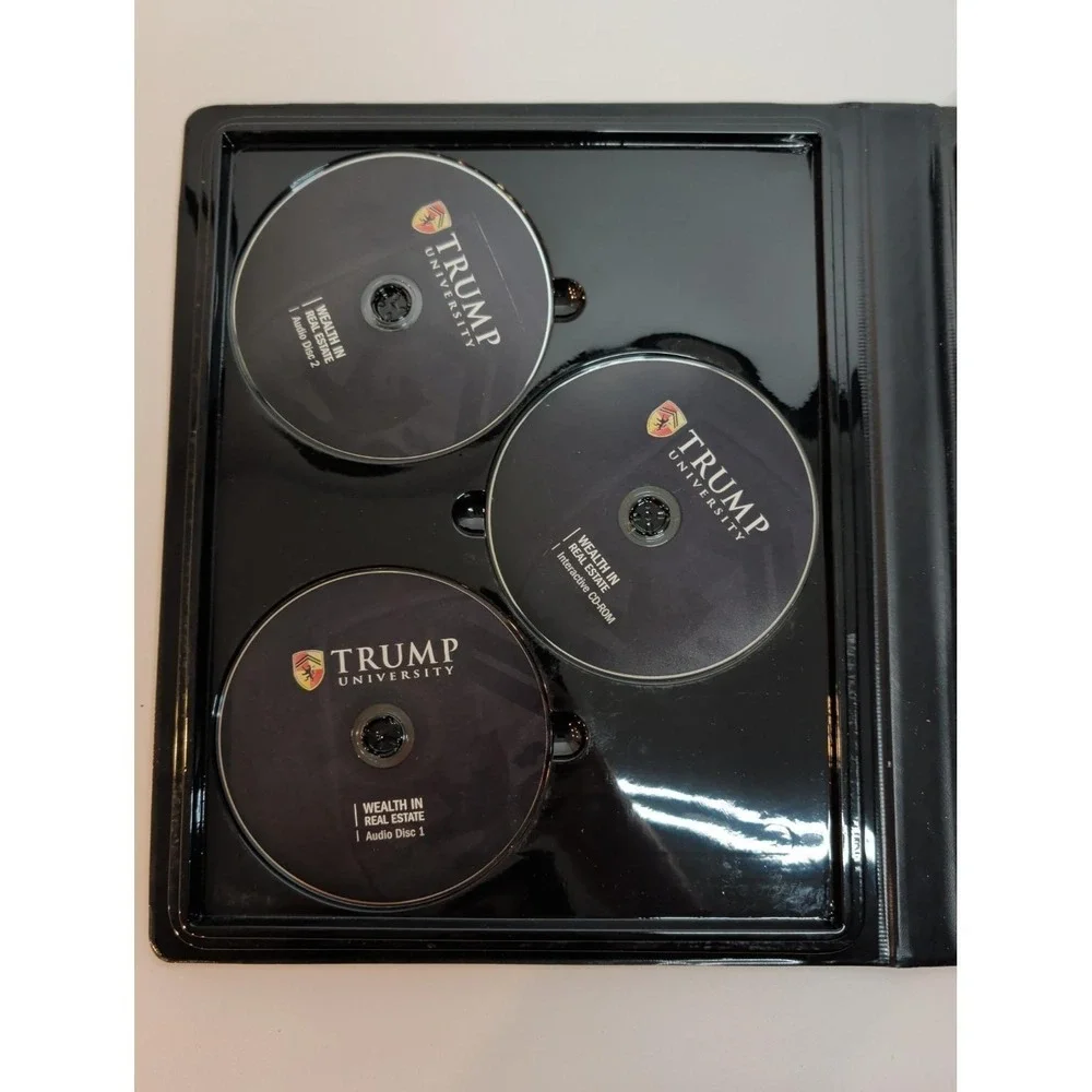 Trump University Wealth in Real Estate CD Course Set w/ Binder Audio Training